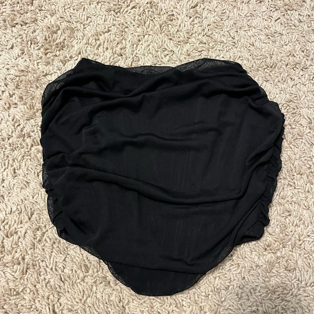 Black corset top
